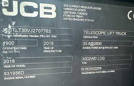JCB TLT30D / 2018 / Only 6062 hours | 9