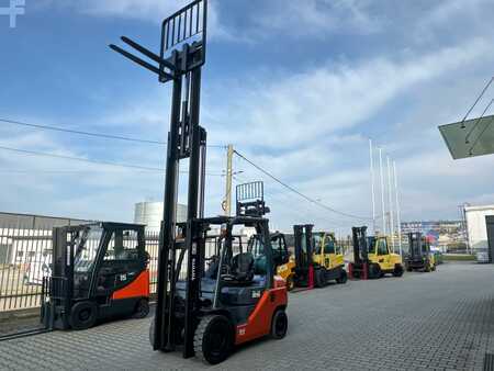 Toyota  02-8FGF25 // LPG // 2018 year // Triplex 4300 mm // | 9