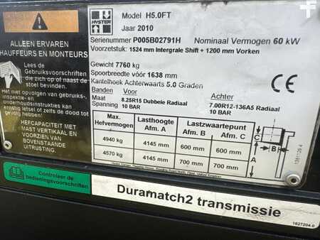 Hyster H 5.0 FT /Container version/New price | 16