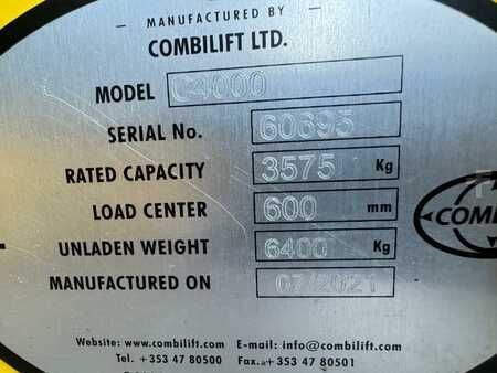 Combilift C4000 /2021 year/LPG / 1708 hours !!! | 13