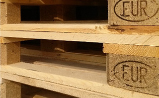 Used EUR EPAL 
pallets